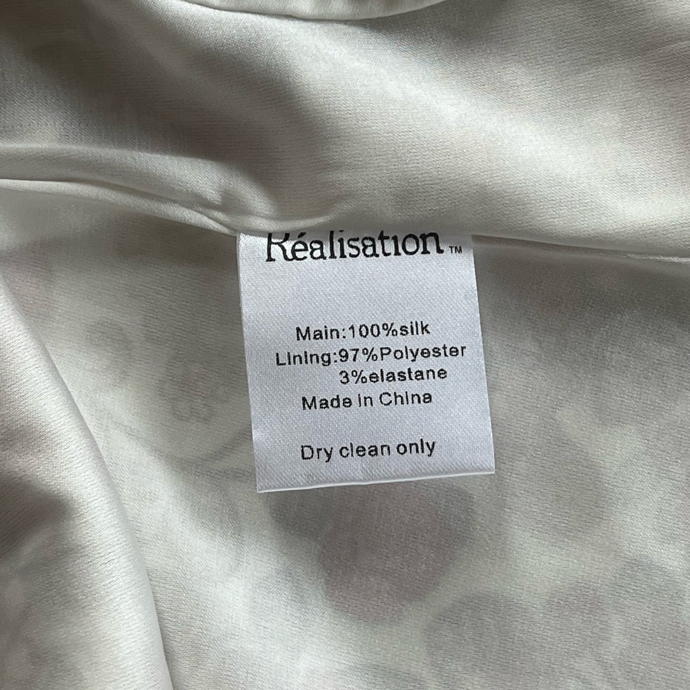Realisation Par The Devon in 70's Floral Boho Silk Mini Dress Sz XS - Picture 17 of 17